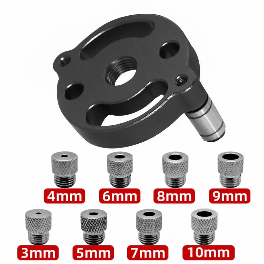 Yükseltilmiş Öz Merkezleyen Dübel Kılavuzu, 3-10mm