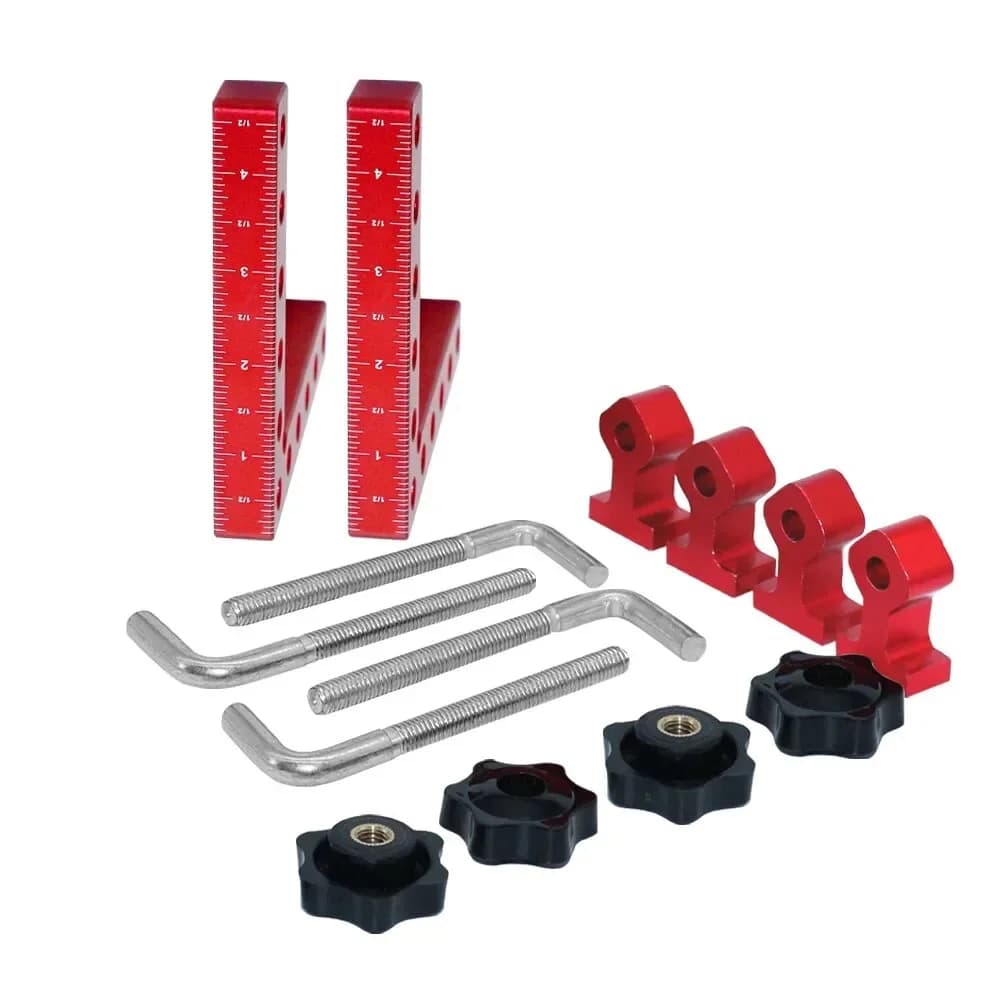 90° L Şekilli Dik Açı Sabitleme Klipsi, 120-160mm