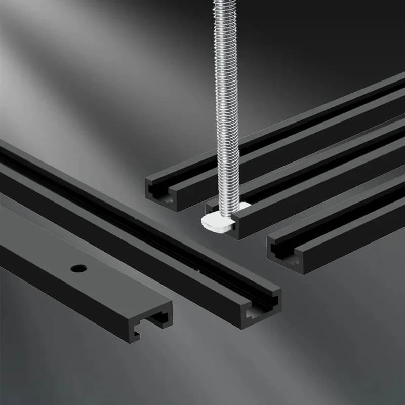 2'li Alüminyum T-Track Gönye Aparatı, 300-500mm