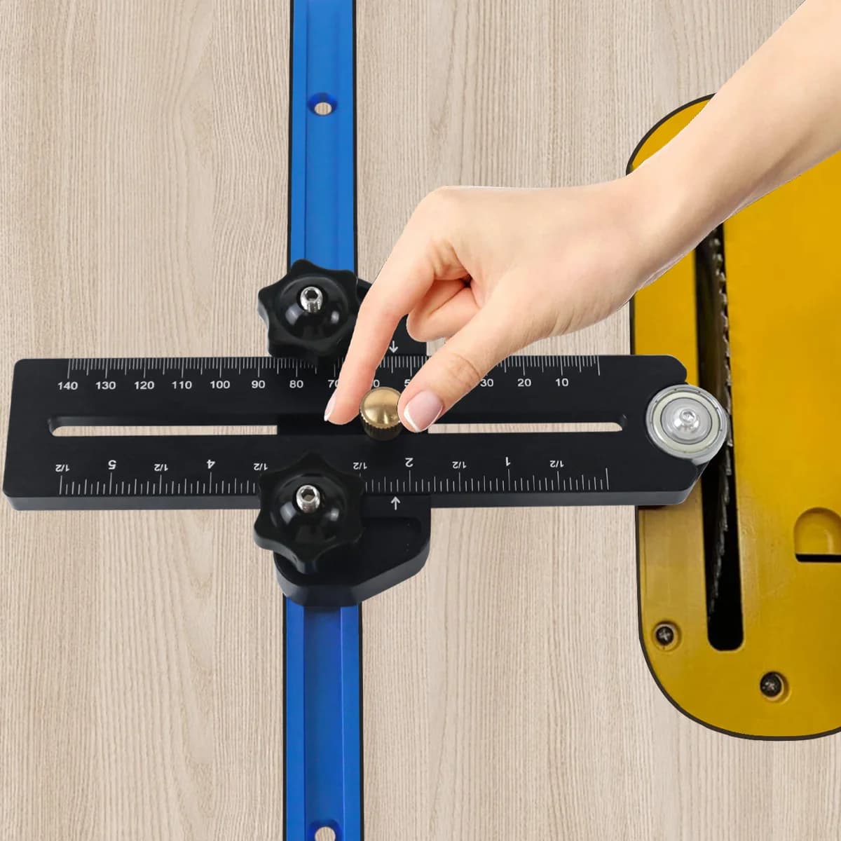 Şerit Testere Güvenliği İçin Metal İnce Dilimleme Aparatı