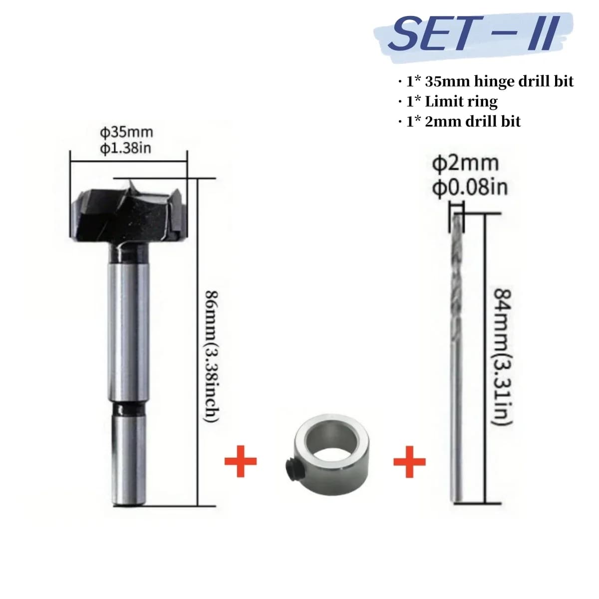 35mm Gizli Menteşe Delme Jig ve Matkap Kılavuz Seti