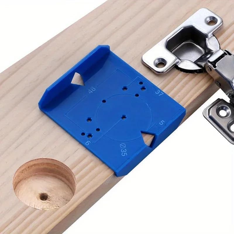 Dolap Menteşe Delme Pozisyonlayıcı Şablon, 35/40mm