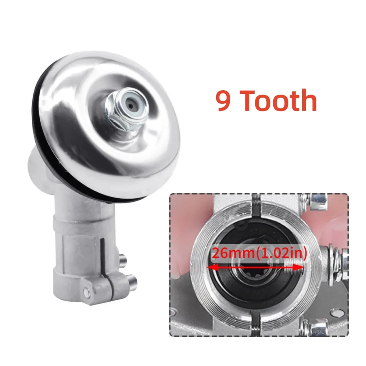 26/28mm Otomatik Çim Biçme Makinesi İçin Trimer Vites Kutusu Kafası