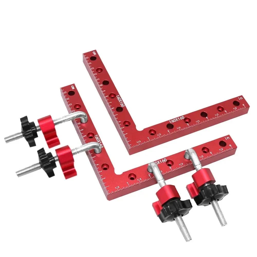 90° L Şekilli Dik Açı Sabitleme Klipsi, 120-160mm