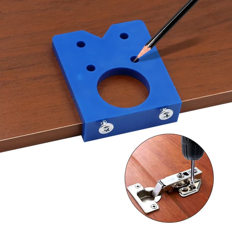 Matkap Ucu ile 35mm Gizli Menteşe Delme Aparatı