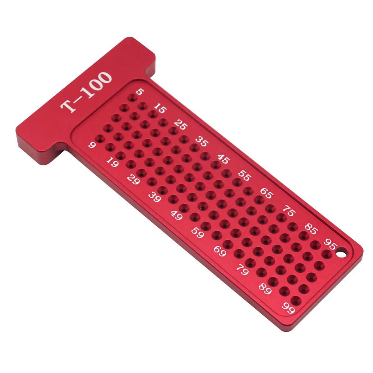 100mm Hassas T Cetvel İşaretleme Gönyesi Metrik