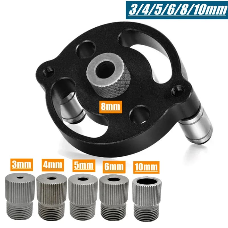Geliştirilmiş 3-10mm Dikey Kendinden Merkezlemeli Cep Delik Aparatı