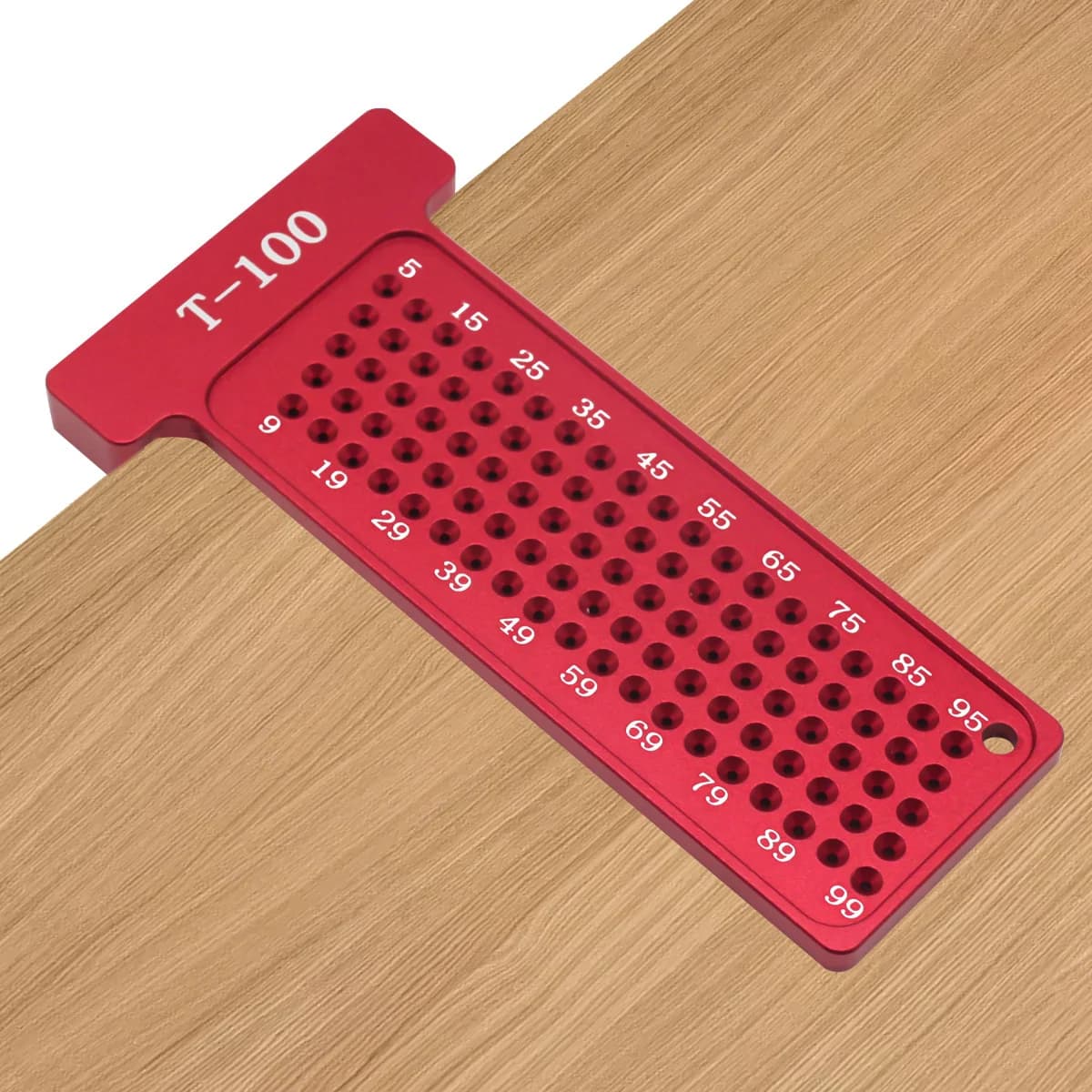100mm Hassas T Cetvel İşaretleme Gönyesi Metrik