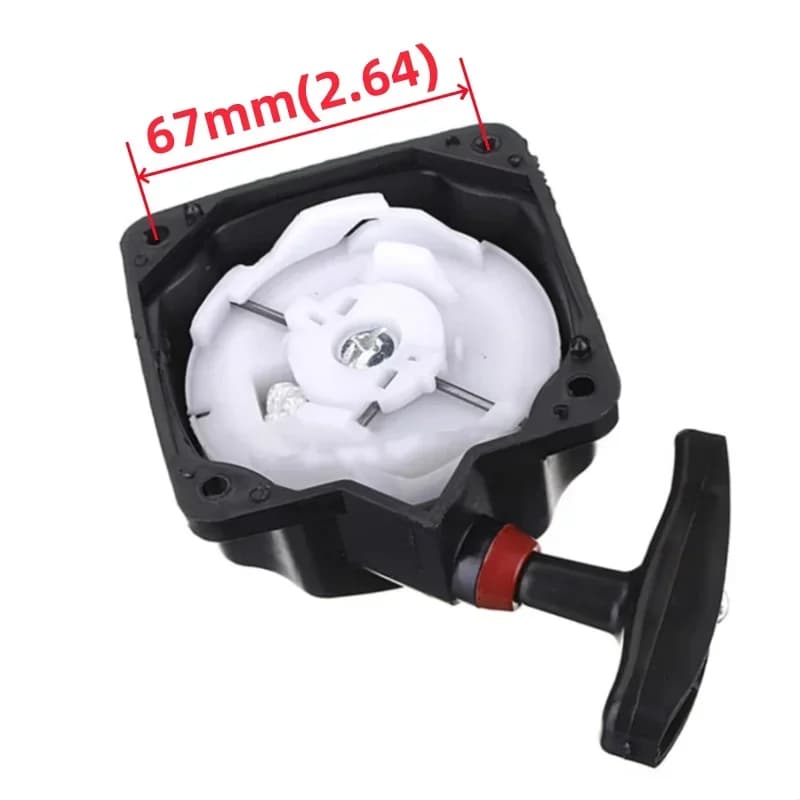 80mm Çim Biçme Makinesi Geri Sarımlı Marş ve Panel Seti