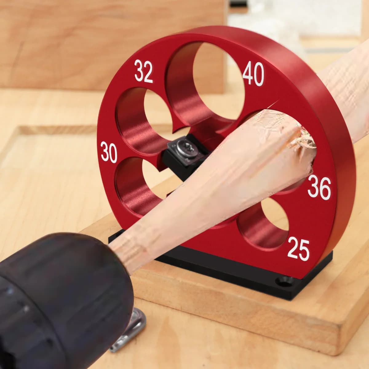 5 Delikli Ayarlanabilir Dübel Yapma Aparatı 25-40mm