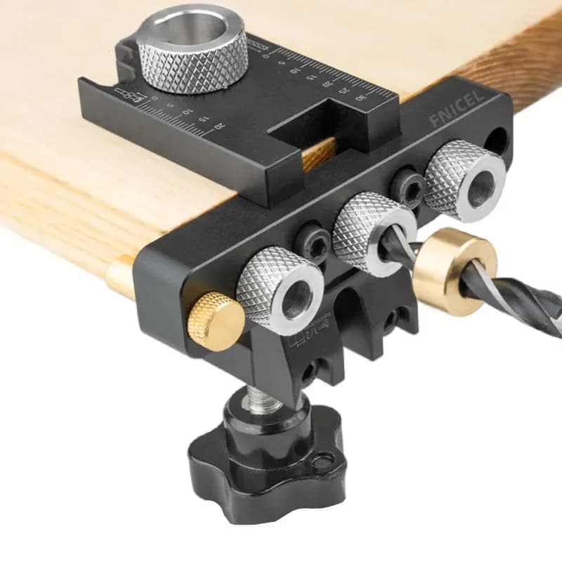 Ahşap Delme İçin 3'ü 1 Arada Lamello Düzenleyici Master Set