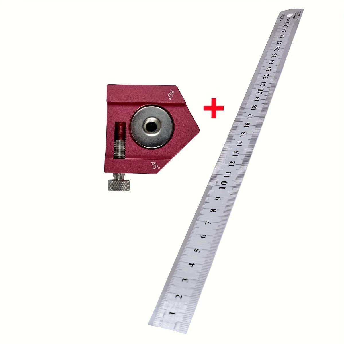 0-300mm Kazımalı Ölçekli Birleşik Marangoz Gönyesi
