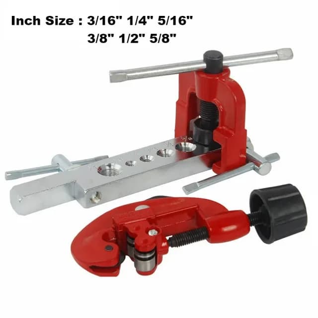 3-28mm Boru Kesme ve Flanşlama Takımı