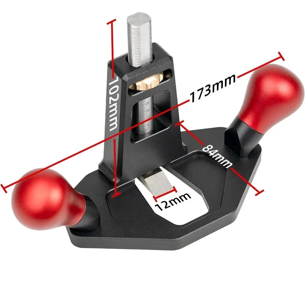 Zıvana Omuz Düzeltme için El Tipi Router Plane (Kanal Freze)